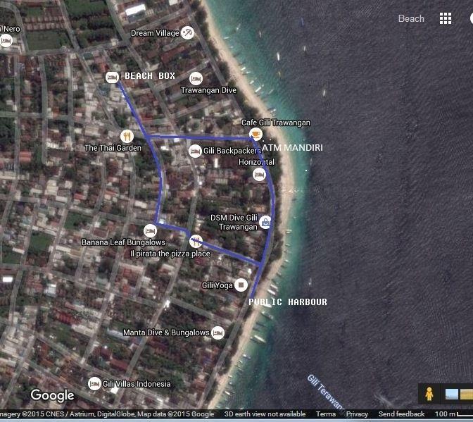 Beach Box Bungalow Gili Trawangan Zewnętrze zdjęcie
